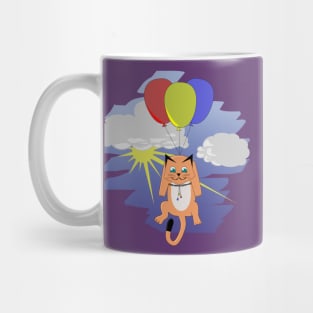 Flying Cat | Cute Kitten Mug